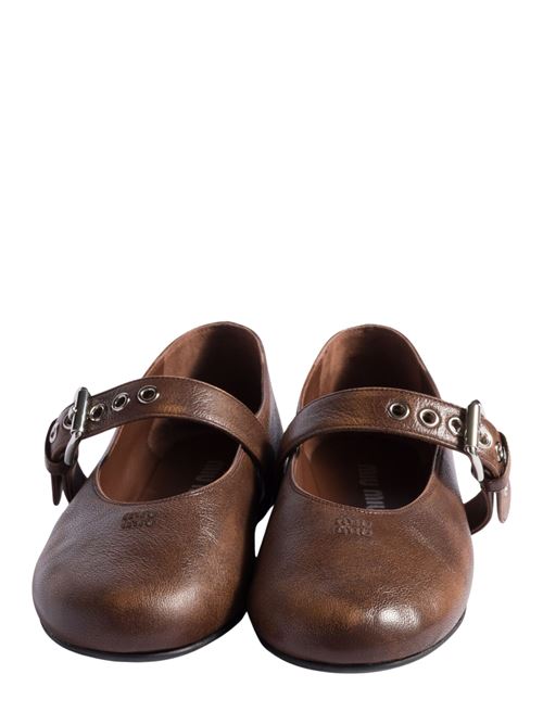 Ballerina in nappa MIU MIU | 5F625E3H02F0038